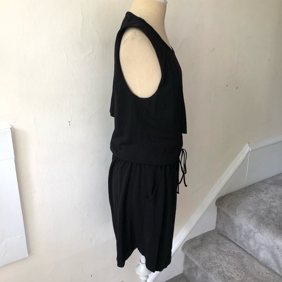A.L.C. Sleeveless Cutout Drawstring Jersey Dress - Picture 4 of 7